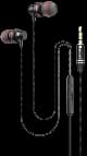 Moxie V50 Wired Earphones — Black