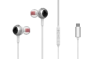 Suono P70 Wired Earphones — Silver