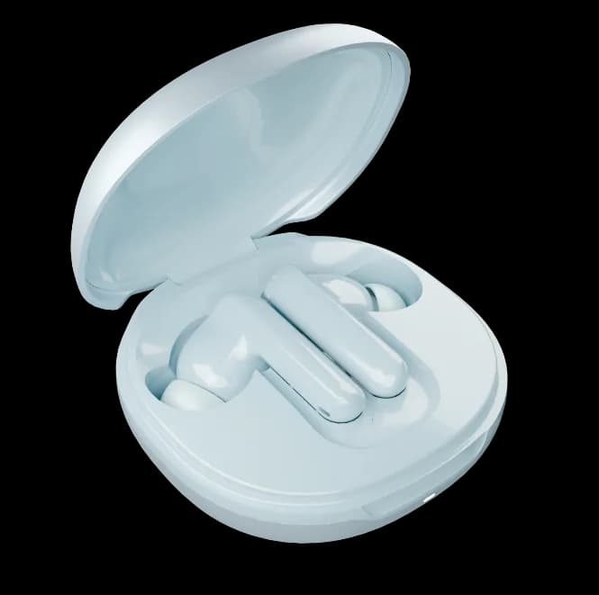 Trueno U5400 Truly Wireless ANC Earbuds — Sky Blue